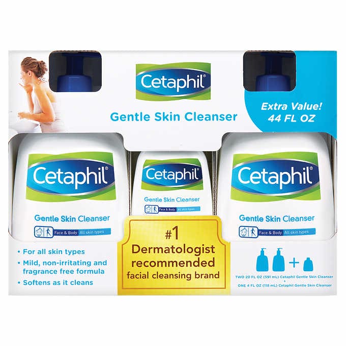 Cetaphil Gentle Skin Cleanser Cetaphil 3-pack