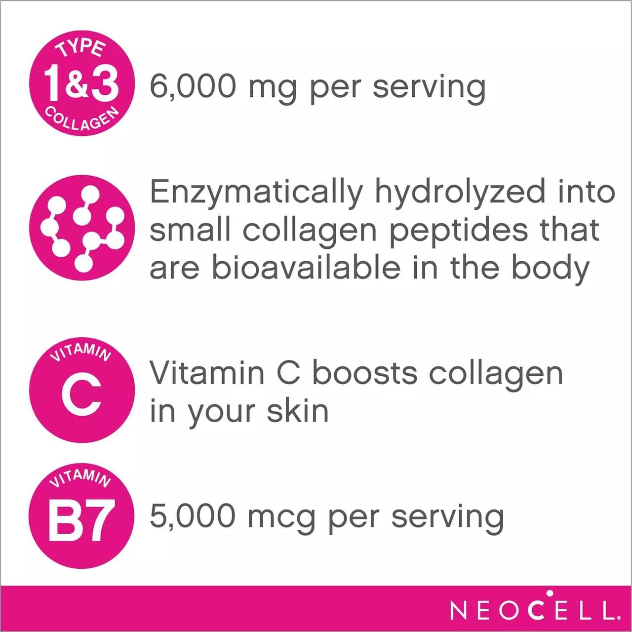 Neocell Super Collagen C + Biotin 360 Tablets