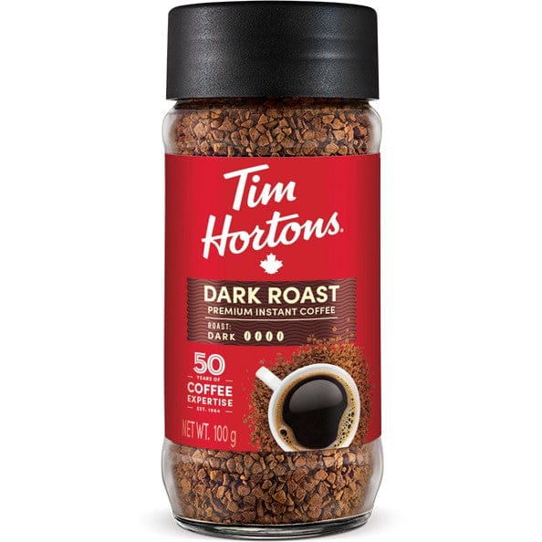 Tim Hortons Dark Roast Premium Instant Coffee 100g